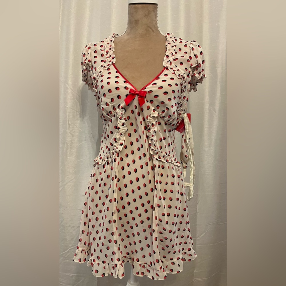 NWT Betsy Johnson chiffon nightie
